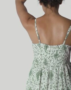 Madewell Reistor The Jade Ruched Maxi Dress -Madewell Sales N8666 GR0005 d5