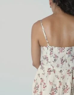 Madewell Reistor Sunset Scenes Strappy Midi Dress -Madewell Sales N8669 EC5461 d4