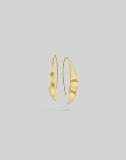 Madewell SOKO Bidu Wave Threader Earrings