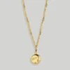 Madewell SOKO Mini Bahari Necklace Charm & Nyundo Chain Necklace Set