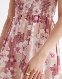 Madewell Warm Smocked Midi Dress -Madewell Sales NA037 EE0111 d5