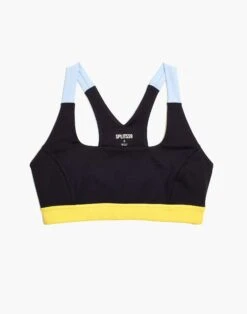 Madewell Splits59™ Recycled Techflex Iselin Sports Bra In Black Colorblock -Madewell Sales NA786 EE0450 ld
