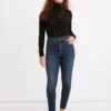 Madewell Curvy High-Rise Skinny Jeans In Lanette Wash
