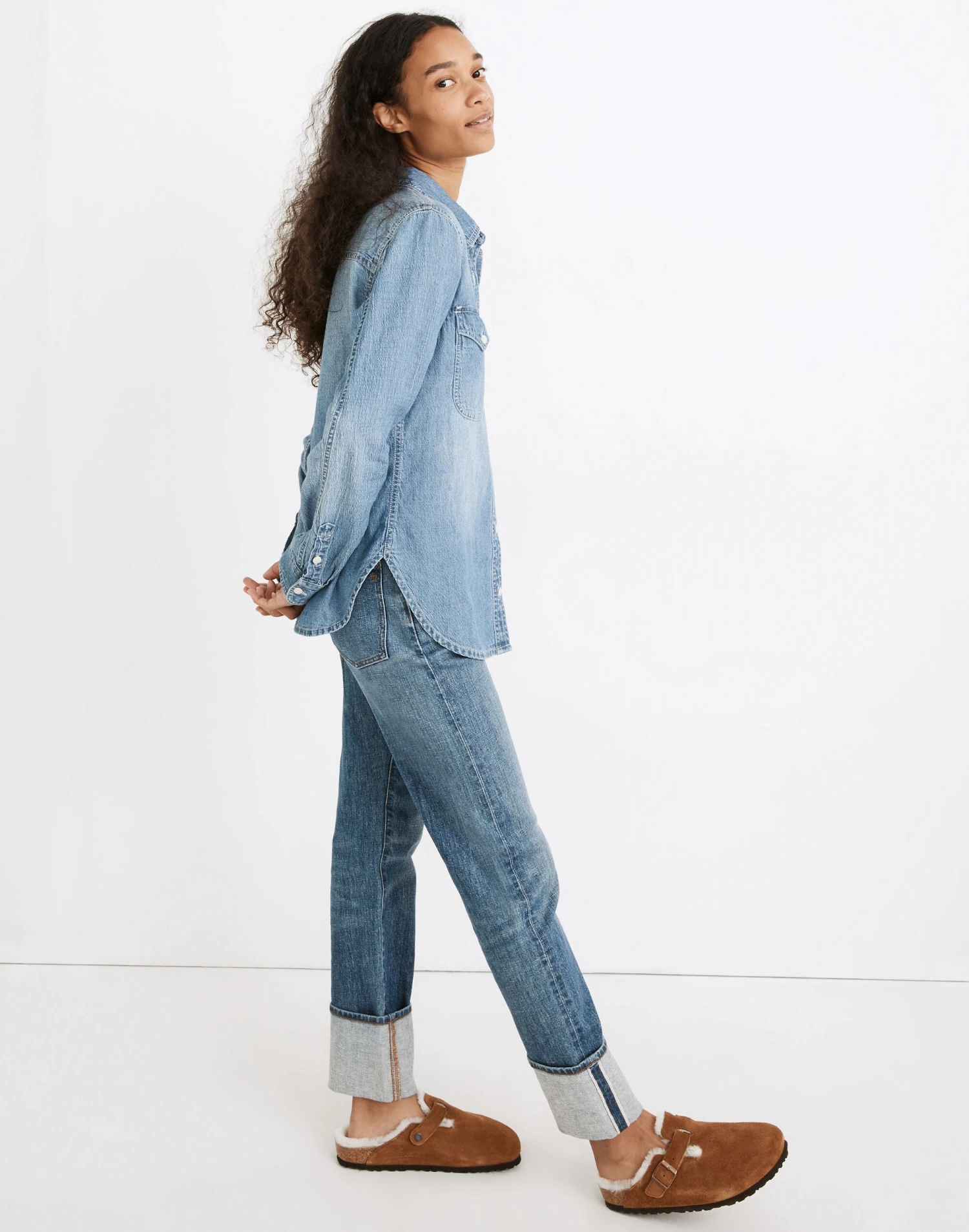 Madewell Denim Button-Up Shirt In Bluffton Wash 2 Madewell Denim Button-Up Shirt In Bluffton Wash - Image 2