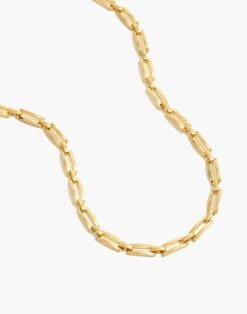 Madewell Rectangular Chain Necklace Gift Box -Madewell Sales NB773 ED0747 d2