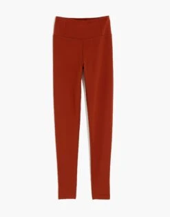 Madewell Girlfriend Collective® Seamless High-Rise 28 1/2" Leggings In Mahogany -Madewell Sales NC125 EE1202 ld