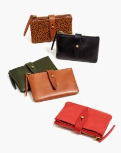Madewell The Leather Accordion Wallet -Madewell Sales NC269 RD6261 d7