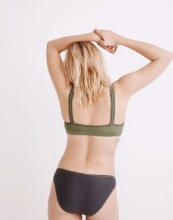 Madewell Second Wave Classic Bikini Bottom: Contrast-Stitched Edition -Madewell Sales ND017 GY7328 d2