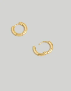 Madewell Skinny Huggie Hoop Earrings