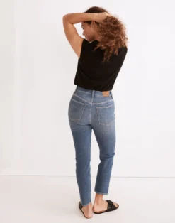 Madewell The Perfect Vintage Jean In Finney Wash -Madewell Sales ND502 DM5808 d2