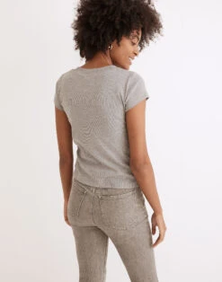Madewell Heathered Brightside Tee -Madewell Sales ND868 HT1596 d2