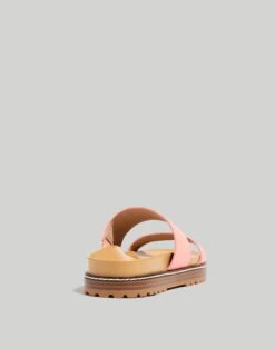 Madewell The Charley Double-Strap Slide Sandal -Madewell Sales ND955 PK6464 d3