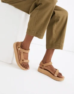 Madewell Teva® Leather Midform Universal Sandals -Madewell Sales NE442 EE2401 d4