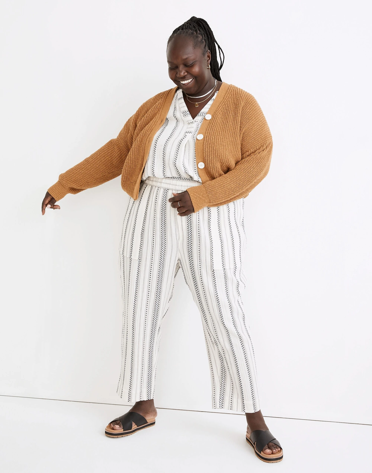 Madewell Plus Greywood Crop Cardigan Sweater 4 Madewell Plus Greywood Crop Cardigan Sweater - Image 4