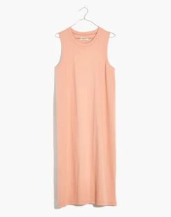 Madewell Plus Organic Cotton Crewneck Tank Midi Dress -Madewell Sales NE954 PK5638 ld