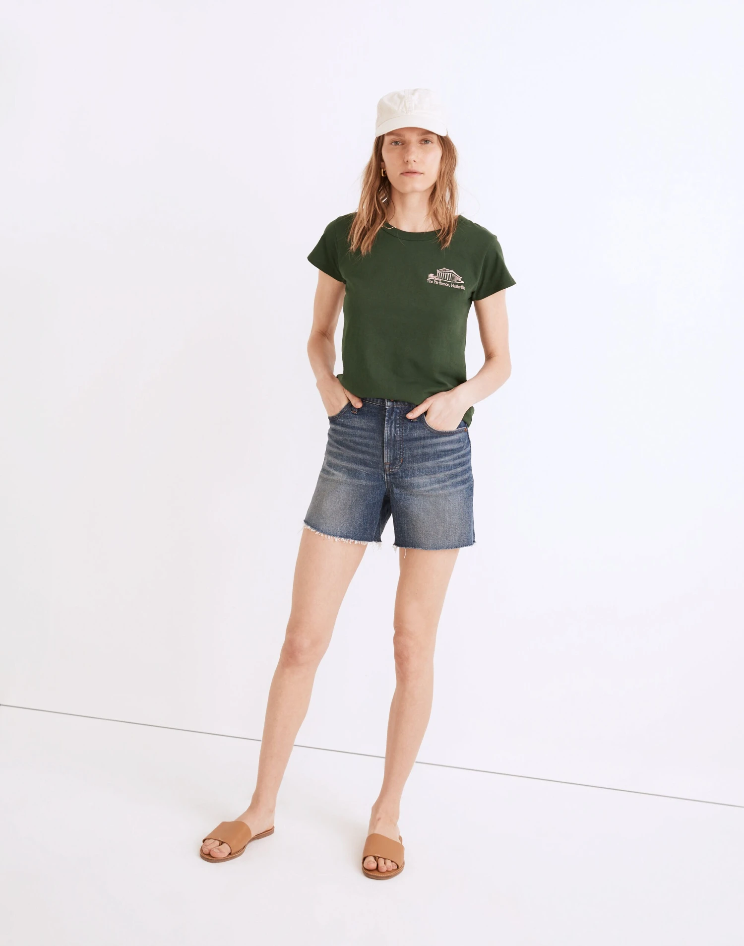Madewell X Made Some Souvenirs Embroidered Perfect Vintage Tee 2 Madewell X Made Some Souvenirs Embroidered Perfect Vintage Tee - Image 2