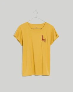 Madewell X Made Some Souvenirs Embroidered Perfect Vintage Tee 11 Madewell X Made Some Souvenirs Embroidered Perfect Vintage Tee -Madewell Sales NF002 KF4664 ld