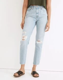 Madewell The Perfect Vintage Jean In Grandbay Wash: Ripped Edition -Madewell Sales NF088 DM5585 d5