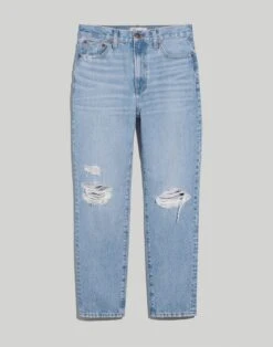 Madewell The Perfect Vintage Jean In Grandbay Wash: Ripped Edition -Madewell Sales NF088 DM5585 ld