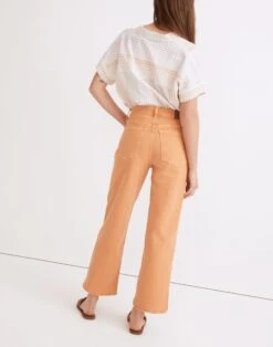 Madewell The Perfect Vintage Wide-Leg Jean: Garment-Dyed Edition -Madewell Sales NF128 OR5985 d2