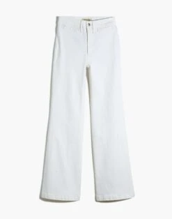 Madewell 11" High-Rise Flare Jeans In Tile White: Trouser Edition -Madewell Sales NF134 DM1626 ld