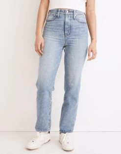 Madewell The Curvy Perfect Vintage Straight Jean In Seyland Wash -Madewell Sales NF153 DM6316 d5