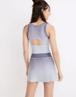 Madewell MWL Flex Cutout-Back Tank In Ombré Print 5 Madewell MWL Flex Cutout-Back Tank In Ombré Print -Madewell Sales NF338 KF4933 d2