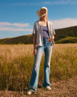 Madewell The Perfect Vintage Flare Jean In Delavan Wash -Madewell Sales NF377 DM5785 d6