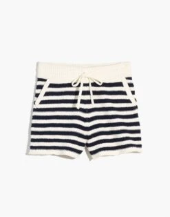Madewell Striped Bryant Sweater Shorts -Madewell Sales NF396 SU9192 ld