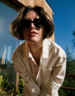 Madewell Pierport Sunglasses -Madewell Sales NF414 BK5201 d6