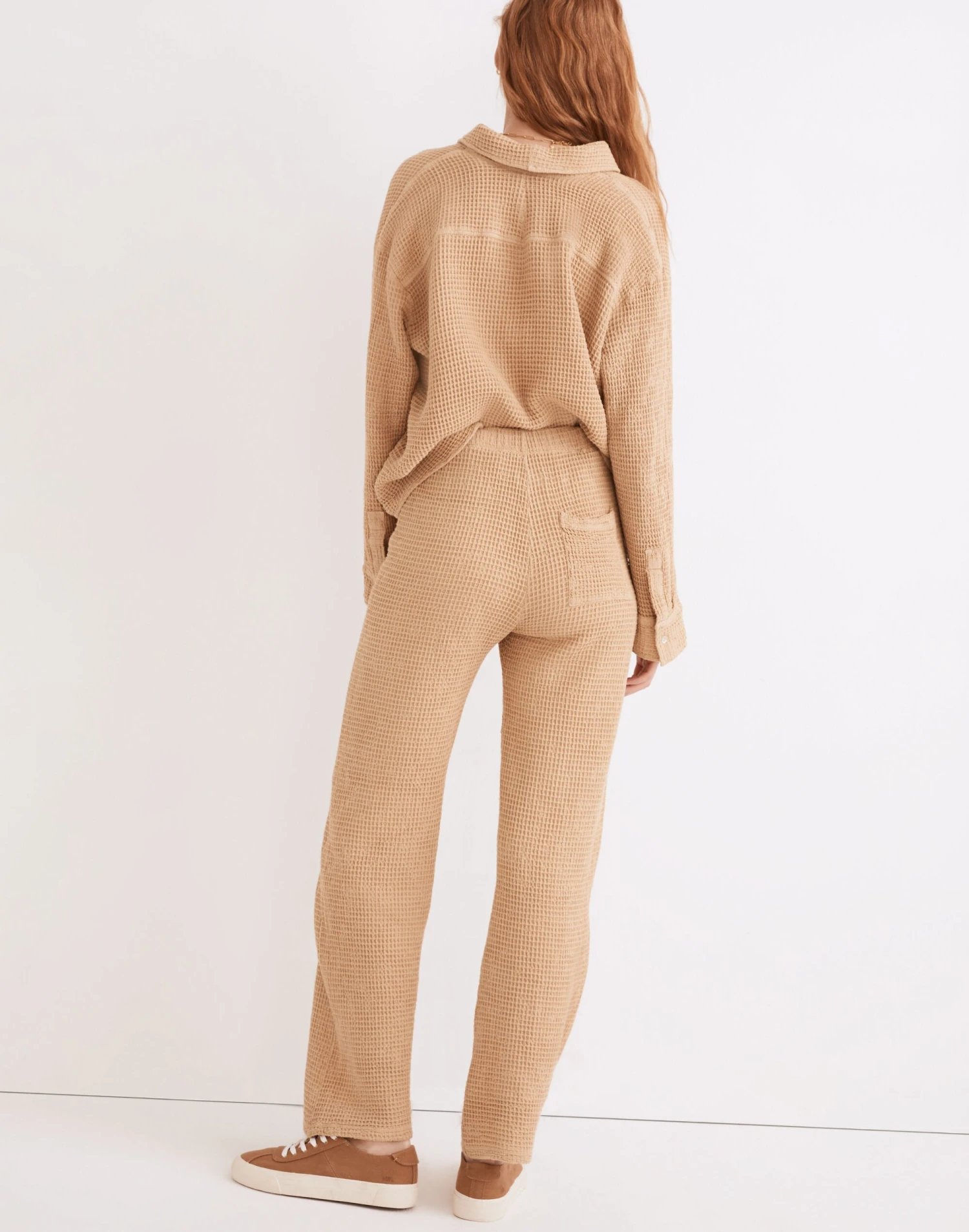 Madewell Donni Waffle Roll Pants 3 Madewell Donni Waffle Roll Pants - Image 3