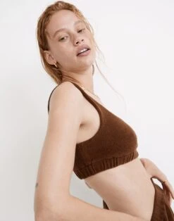 Madewell Donni Terry Sporty Bra Top -Madewell Sales NF550 EE2899 d5