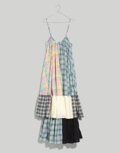 Madewell Rujuta Sheth Plaid Patchwork Vera Maxi Dress