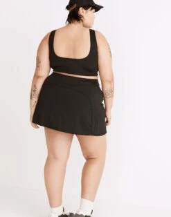 Madewell Plus MWL Flex Fitness Skirt -Madewell Sales NF814 BK5229 d2