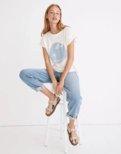 Madewell X Walker Noble Studios Palm Asbury Muscle Tee -Madewell Sales NG222 KF4986 d5