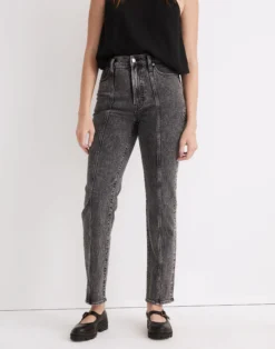 Madewell The Perfect Vintage Straight Jean In Meaford Wash: Seamed Edition -Madewell Sales NG229 DM6297 d5