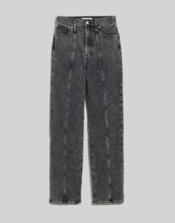 Madewell The Perfect Vintage Straight Jean In Meaford Wash: Seamed Edition -Madewell Sales NG229 DM6297 ld