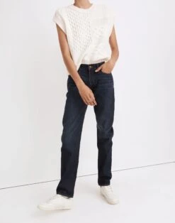 Madewell The Perfect Vintage Straight Jean In Lilycrest Wash -Madewell Sales NG230 DM6554 d5