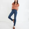 Madewell 10" High-Rise Skinny Jeans In Coronet Wash