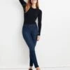 Madewell 8" Skinny Jeans In Amesbury Wash: TENCEL™ Denim Edition