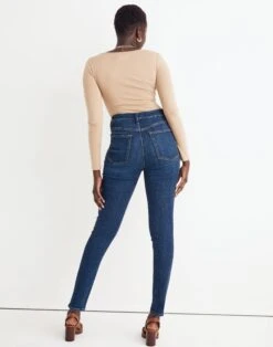 Madewell Curvy High-Rise Skinny Jeans In Seville Wash -Madewell Sales NG239 DM6318 d2