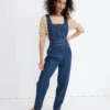 Madewell Tapered Overalls In Dunson Wash