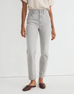 Madewell The Perfect Vintage Straight Jean In Vervain Wash -Madewell Sales NG253 DM5538 d5