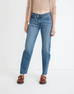 Madewell The Perfect Vintage Straight Jean In Edgerton Wash: Cross-Tab Edition -Madewell Sales NG256 DM6250 d5
