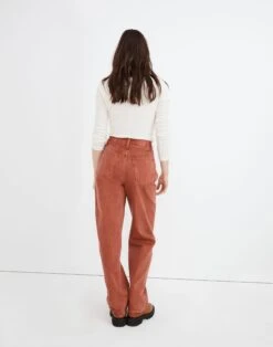 Madewell Baggy Straight Jeans: Garment-Dyed Edition -Madewell Sales NG258 RD6156 d2