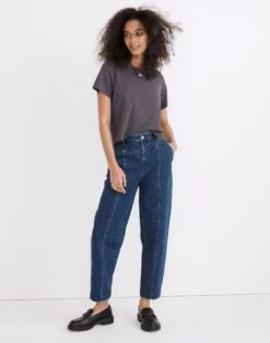 Madewell Balloon Jeans In Sanford Wash