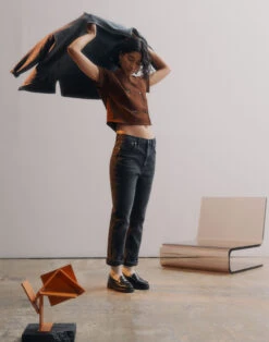 Madewell The High-Rise Slim Boyjean In Darrel Wash -Madewell Sales NG268 DM6077 d6