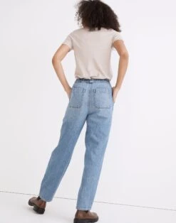 Madewell Pull-On Relaxed Jeans In Beswick Wash -Madewell Sales NG366 DM4415 d2