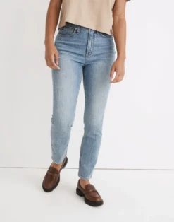 Madewell The Curvy Perfect Vintage Jean In Heathcote Wash -Madewell Sales NG379 DM6268 d5
