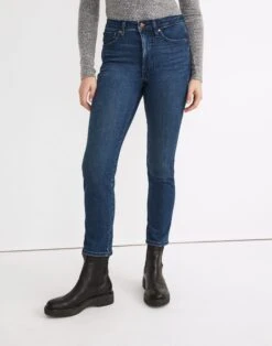 Madewell Curvy Stovepipe Jeans In Dahill Wash -Madewell Sales NG382 DM5107 d5